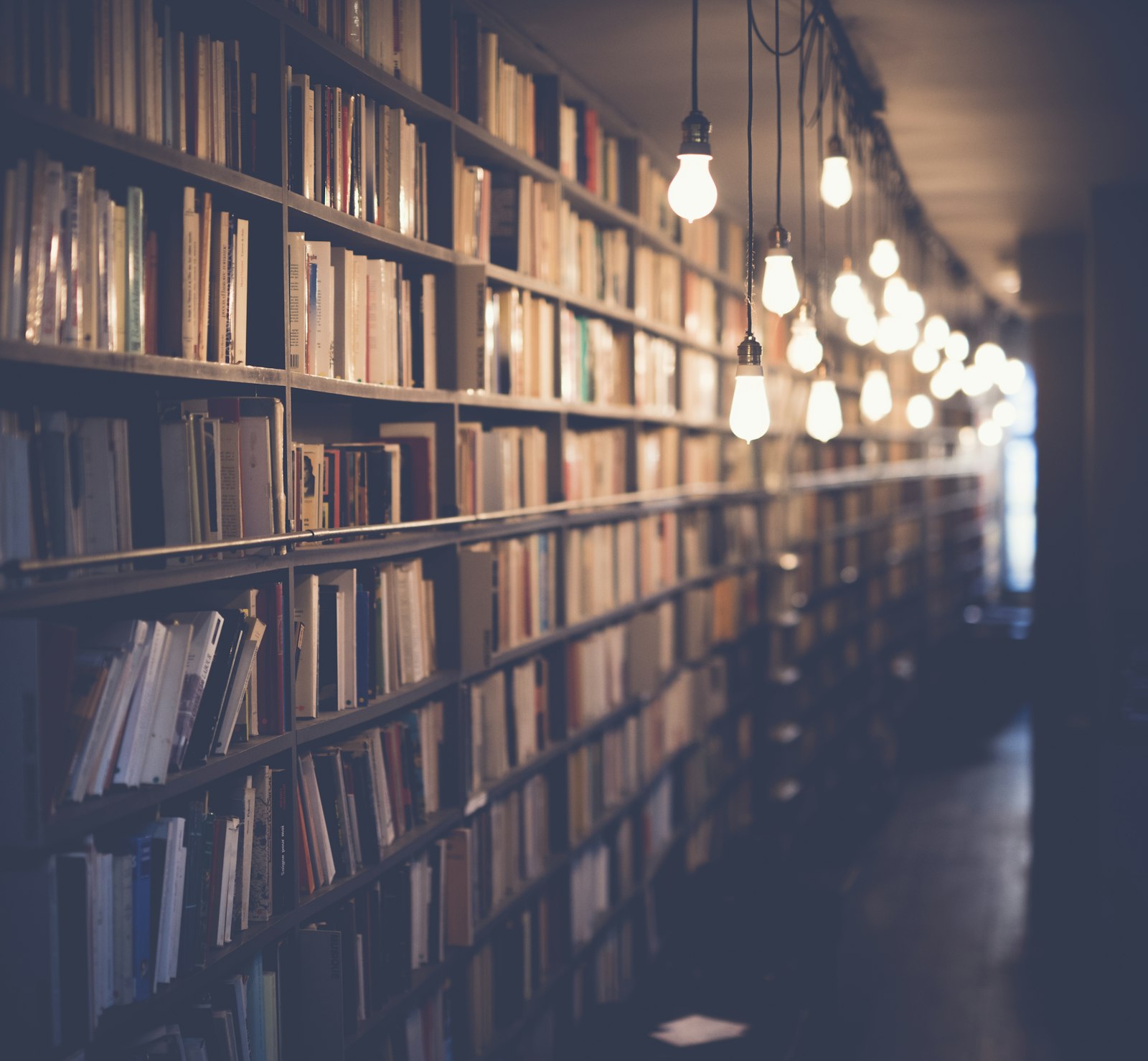 Research notes, books, and a laptop displaying AI search results