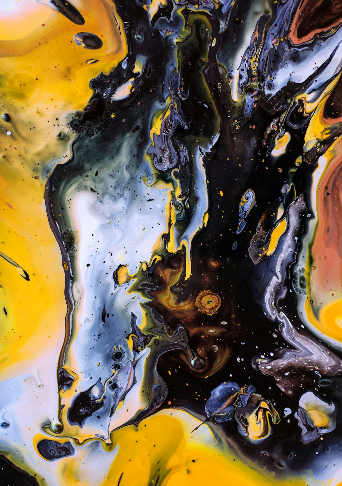 AI generated artistic illustration on a vibrant canvas