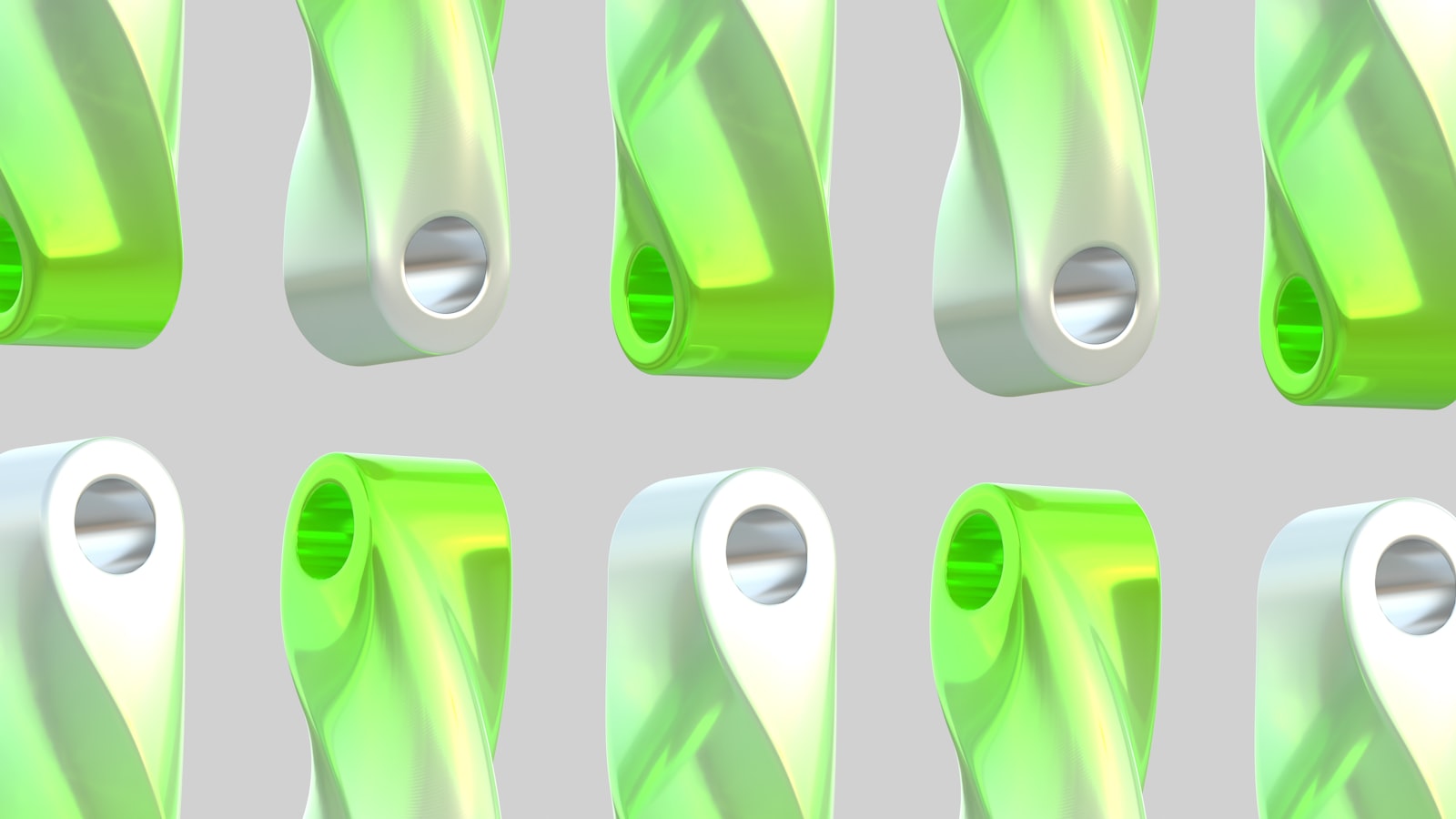 Abstract generative art with flowing color gradients